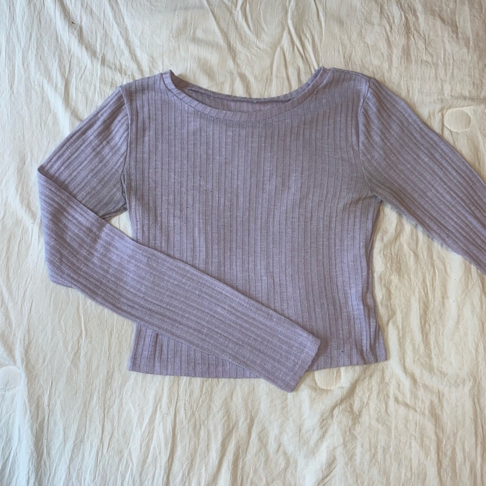 Aero ribbed sweater